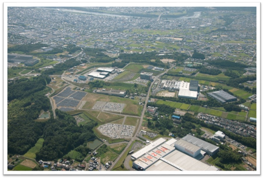 あじさいヶ丘工業団地周辺の画像