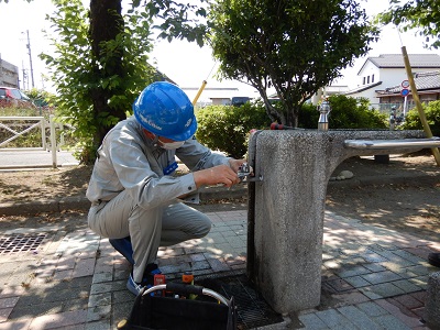 【全国水道週間】美濃加茂市上下水道協同組合による奉仕活動が行われましたの画像2