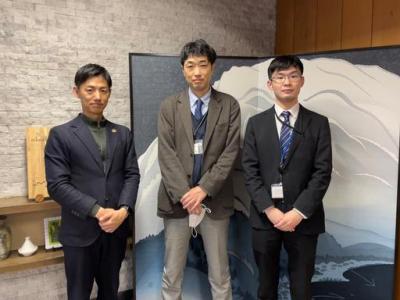 被災地派遣職員出発報告
