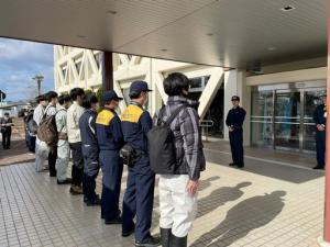 中濃総合庁舎にて令和6年能登半島地震への支援に係る出発式1