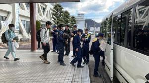 中濃総合庁舎にて令和6年能登半島地震への支援に係る出発式2
