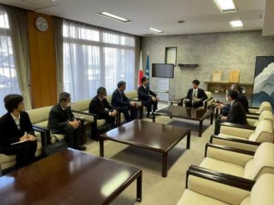 小森浩幸関西電力東海支社長らとの面談