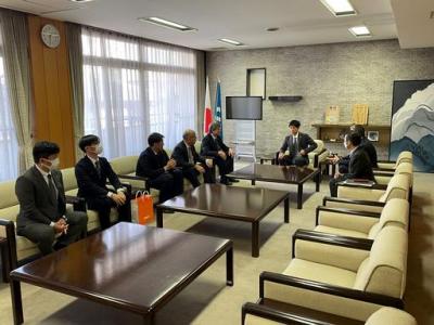 山本亨ヤマザキマザックマニュファクチャリング株式会社美濃加茂製作所長らとの面談