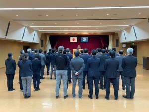 市職員仕事始め式2