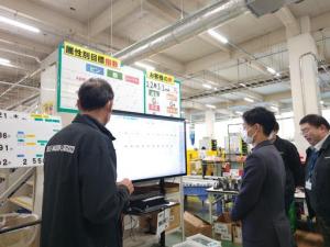 株式会社ベルメゾンロジスコ美濃加茂ディストリビューションセンターを視察