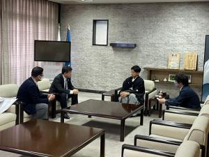 浅井丈博Ccnet株式会社代表取締役社長と面談