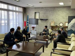 櫻井広志関信用金庫理事長らとの面談