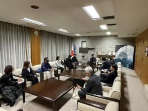 双葉中学校PTAと面談
