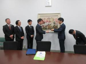 名濃バイパス建設規制同盟会で財務省へ要望