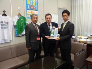 可茂エリア渋滞対策事業要望活動(長谷川朋弘国土交通省道路局官房審議官との面談