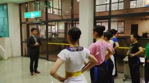 美濃加茂高等学校バトントワリング部視察