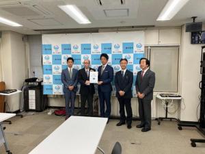 名濃バイパス建設促進期成同盟会要望活動