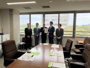 名濃バイパス建設促進期成同盟会要望活動