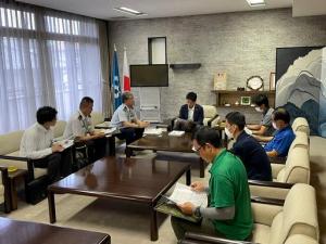 自衛隊岐阜地方協力本部 本部長らとの面談