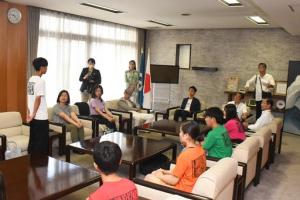 青少年派遣事業（姉妹都市オーストラリア・ダボ）派遣団帰国報告