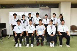 中学校生徒会一日市長体験（西中学校・東中学校）