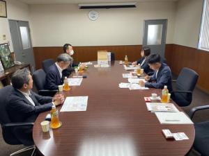 生活協同組合コープぎふを訪問し理事長らとの面談
