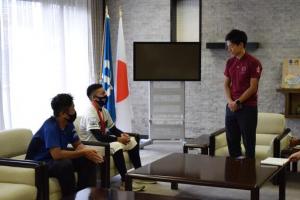 全国大会出場者激励