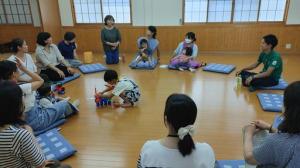 とびだせ市長室（市民と子育てについて意見交換）