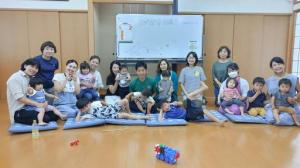 とびだせ市長室（市民と子育てについて意見交換）
