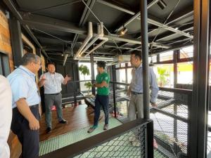 複合施設デイトナハウス視察