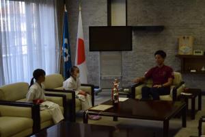 全国大会出場者激励