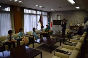 全国大会出場者激励