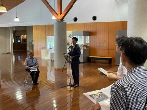 みのかも文化の森企画展 「いつも近くに石・石・石 展」内覧会