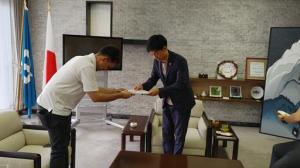 NPO法人ブリッジ 理事長らとの面談