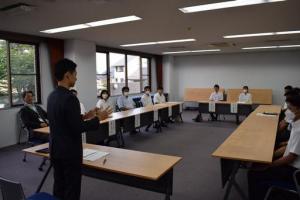 美濃加茂高校 全国大会出場生徒ら表敬訪問