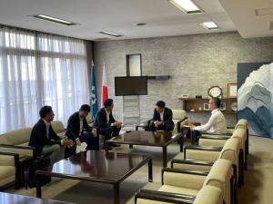 リコージャパン株式会社 岐阜支社長らとの面談