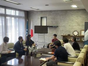 新庁舎整備市民ワークショップ ファシリテーターらとの面談