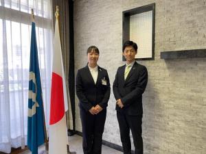 JICA海外協力隊 隊員らとの面談