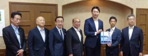 新丸山ダム建設促進期成同盟会財務省要望活動
