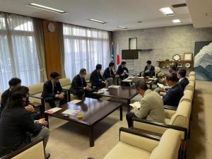富士通JAPAN株式会社 東海北陸支社長らとの面談