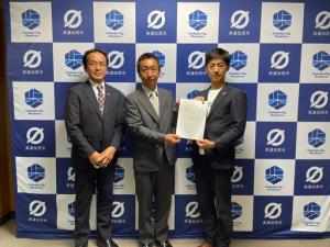 岐阜県瓦葺組合長らとの面談