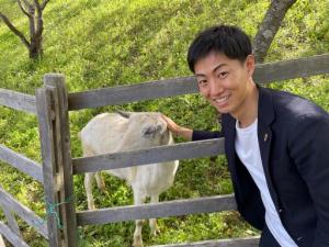 ヤギさん除草隊の視察