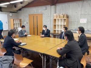 企業役員との面談