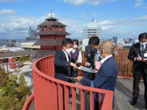 大分市視察