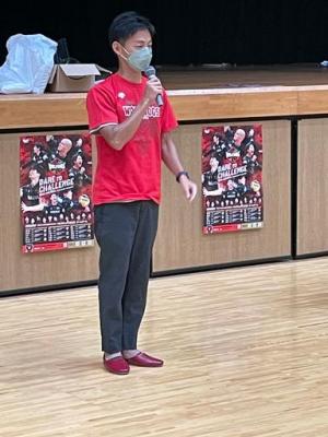 ブリッジ見守り隊結成式