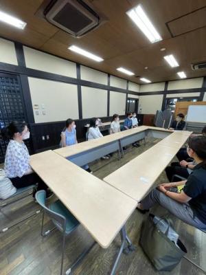 早稲田大学学生ミュージカル劇団ワークショップ視察