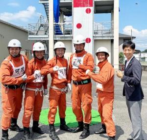 消防救助技術東海地区指導会出場隊激励