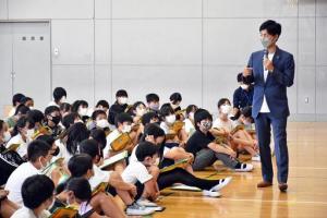 加茂野小学校特別授業