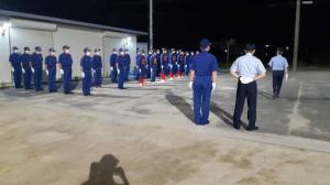 市消防操法大会市長激励