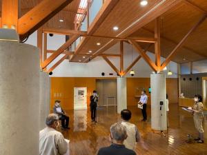 文化の森企画展内覧会