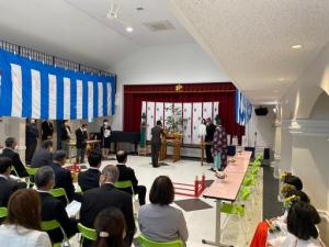 蜂友学舎竣工式