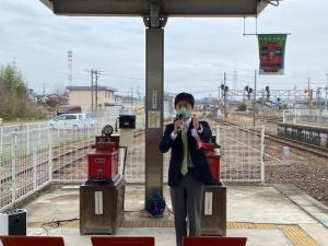 長良川鉄道新車両お披露目会