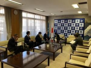 企業役員との面談（東邦ガス）