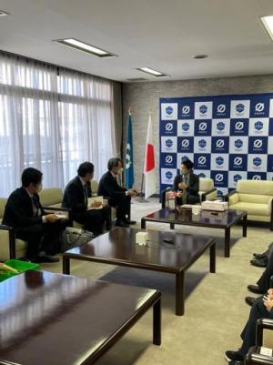 企業役員との面談（コープぎふ）