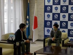 団体役員との面談（連合岐阜）